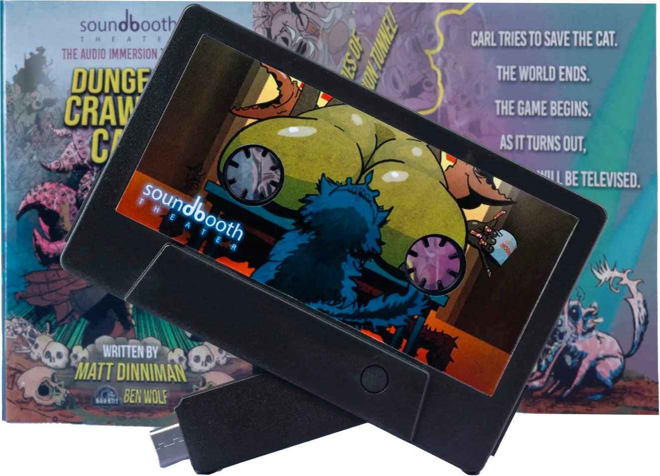 Dungeon Crawler Carl immersion tunnel artwork